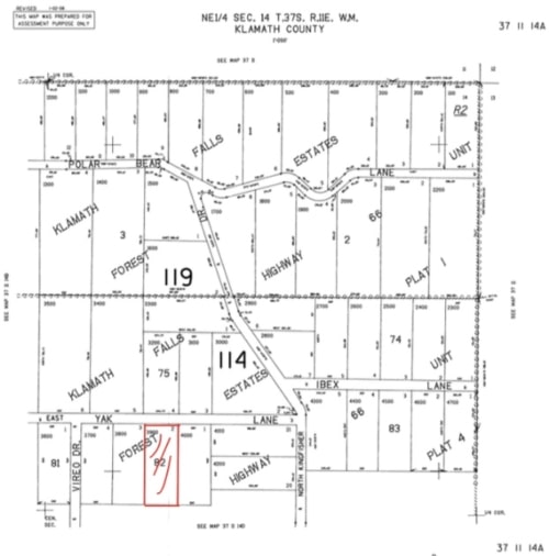 2.32 Acres Vacant Forest Land Bonanza Oregon