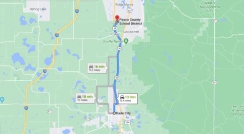 1.37 Raw Land Dade City, Florida