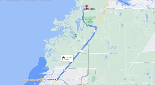 1.72 Acres, Off-Grid Land in Hudson FL