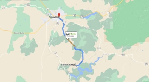 4.15 Acres,center mapping land for sale ,Prineville OR