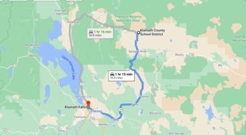 5.62 Acres,map land Chiloquin OR,