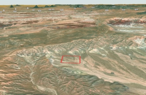 Land Map 9.94 Acres Land in Navajo, AZ